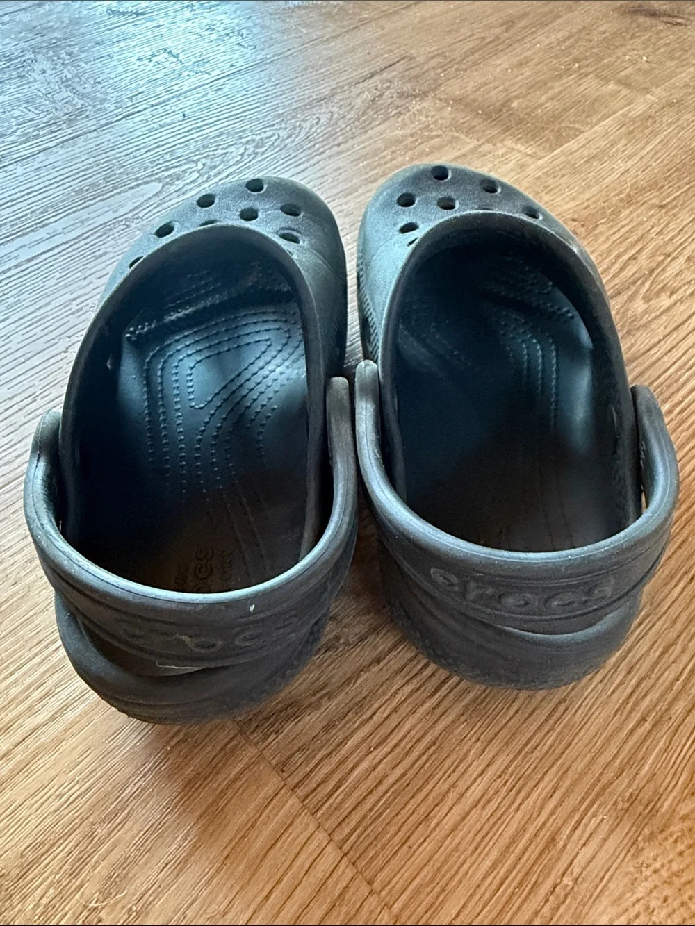 Crocs C10 Kids Black Slip-On Clog